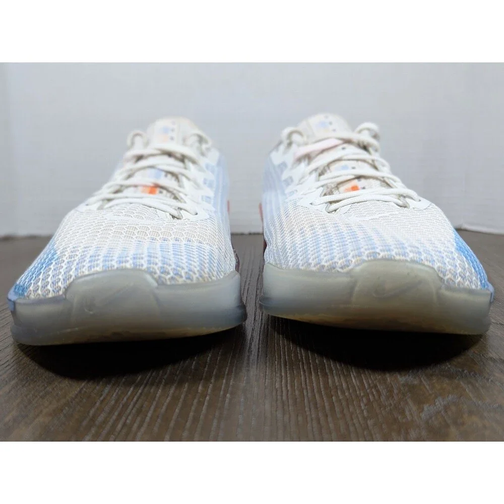 NIKE Metcon 5 Premium Sneakers Womens 10 White Running Shoes CJ0818-146 Knit
